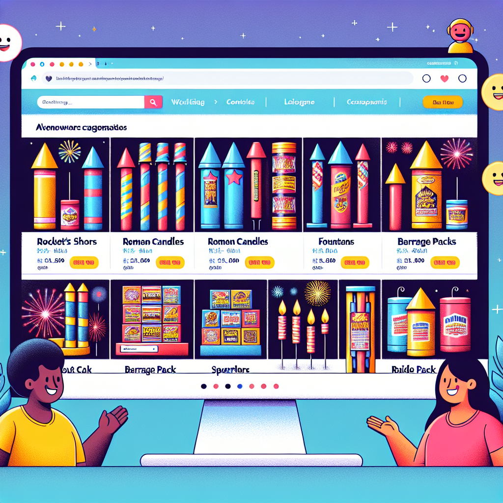 E-commerce Solutions for Online Fireworks Sales